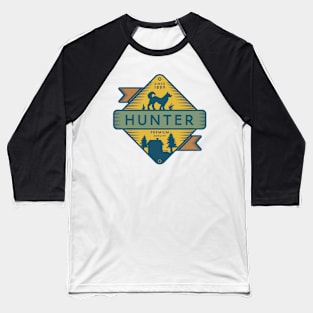 Hiking Hunter Baseball T-Shirt